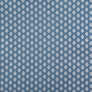 Small Garden Indigo by Carole Fabric