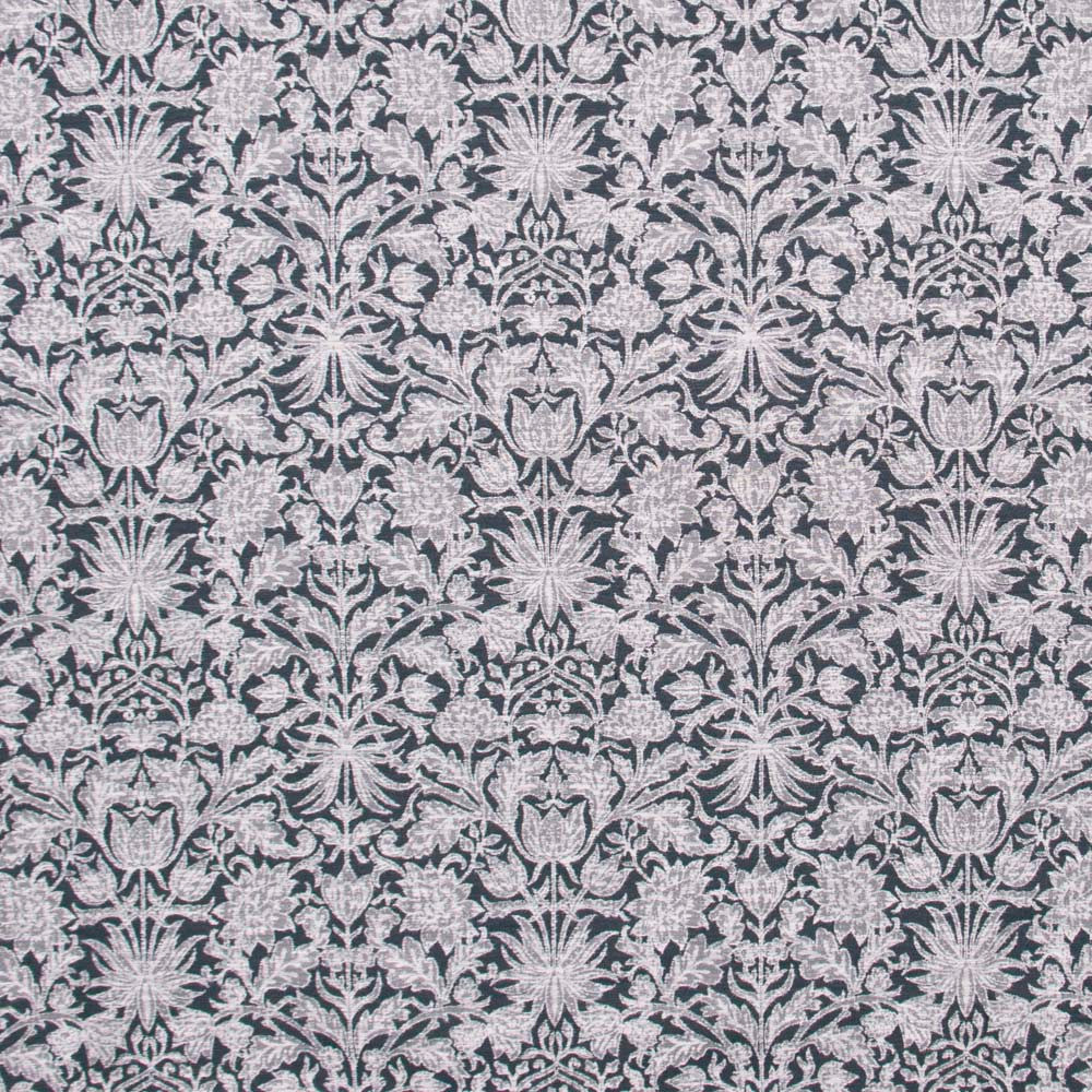 Kimmeridge Indigo by Carole Fabric Red Sea 46% Viscose, 30% Cotton, 24% Polyester Turkey N/A Horizontal: 14 and Vertical: 13.375 57 - Fabric Carolina -