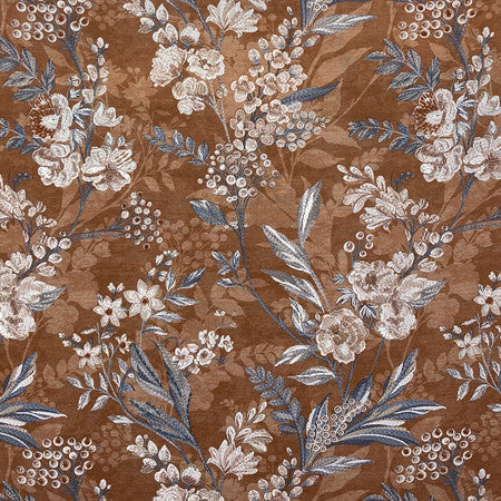 <p>Embrace Nature Sienna by Carole Designer Fabric</p><p><strong>Required Minimum Quantity Purchase: 2 yards</strong></p><p>Book: Moodscapes</p><p>Content: Base: 100% Cotton Embr: 90% Cotton, 10% Acrylic</p><p>Origin: </p><p>Performance: N/A</p><p>Repeat: 33" V, 27" H</p><p>Width: 54*"</p>