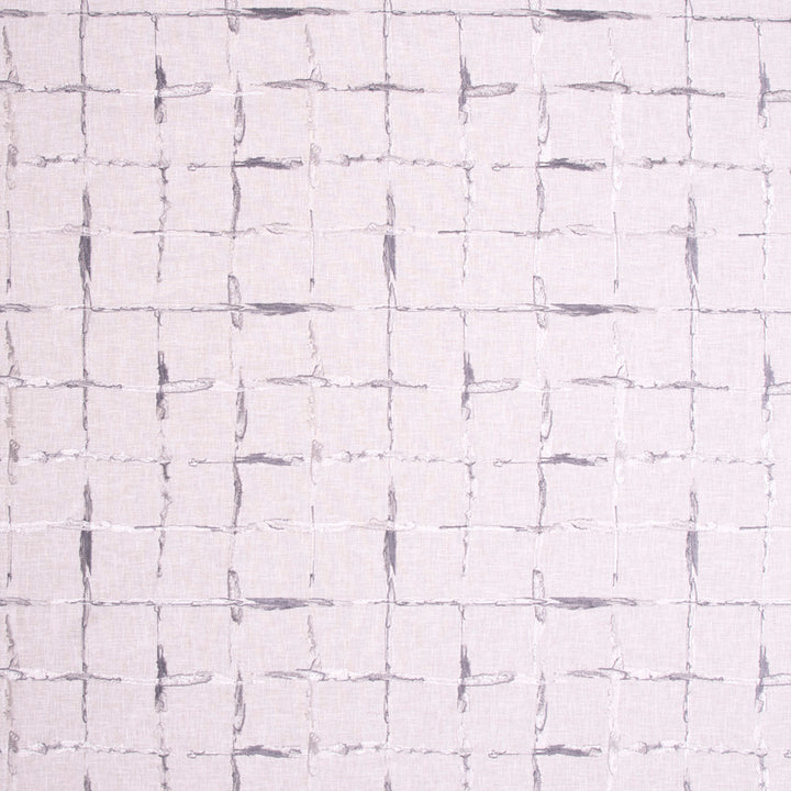 Secret Plan Nickel by Carole Fabric White Smoke 52% Cotton, 48% Polyester India Passes 20,000 Double Rubs Wyzenbeek Horizontal: 12.75 and Vertical: 12.25 51 - Fabric Carolina -