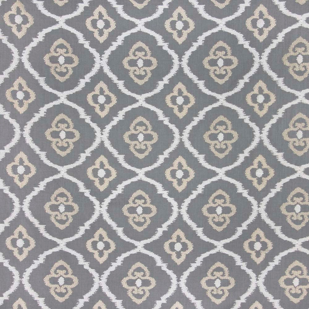 Say It Again Gunmetal by Carole Fabric Weathered Neutrals 75% Viscose, 25% Linen India Passes 25,000 Double Rubs Wyzenbeek Horizontal: 105 and Vertical: 95 55 - Fabric Carolina -