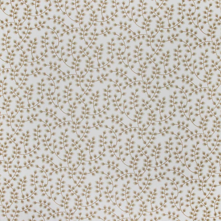 Spring Sprig Twig by Carole Fabric Sandalwood 52% Cotton, 48% Polyester India N/A Horizontal: 1275 and Vertical: 95 52 - Fabric Carolina -