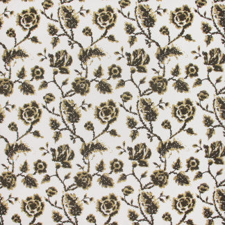 Desert Rose Antique by Carole Designer Fabric Golden Sunrise 100% Cotton India Passes 29,000 Circular Rubs Martindale 18" V, 18" H 54" - Swanky Fabrics -