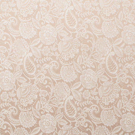 Achievement Blush by Carole Designer Fabric Radiance 99% Polyester, 1% Lycra India 15 1/4" V, 14" H 56" - Swanky Fabrics -