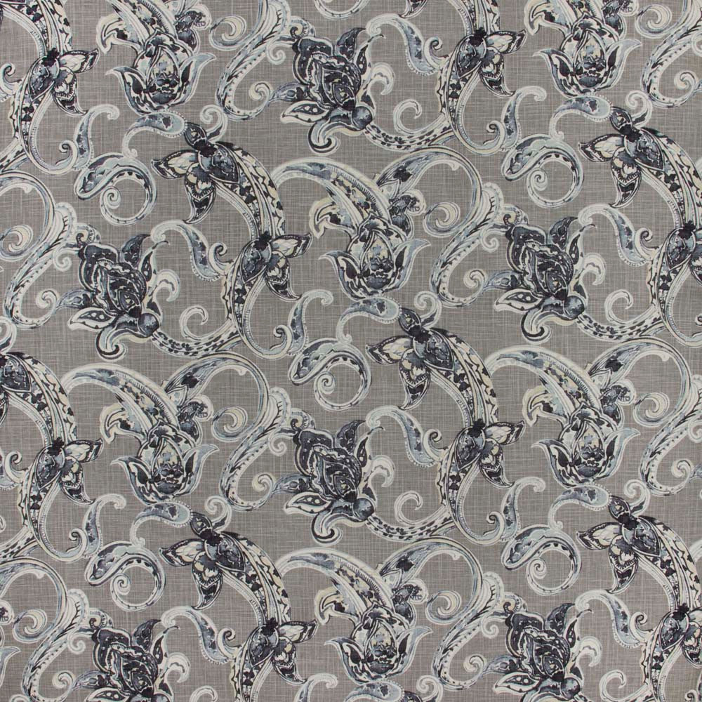 Showstopping Flannel by Carole Fabric Fountain Gate 55% Linen, 45% Viscose China Passes 15,000 Double Rubs Wyzenbeek Horizontal: 275 and Vertical: 24 54 - Fabric Carolina -