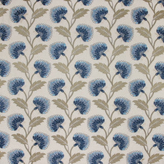 Missing You Navy by Carole Fabric French Navy 70% Polyester, 30% Cotton India N/A 9 1/4"V, 10 1/2"H 52"  - Fabric Carolina -