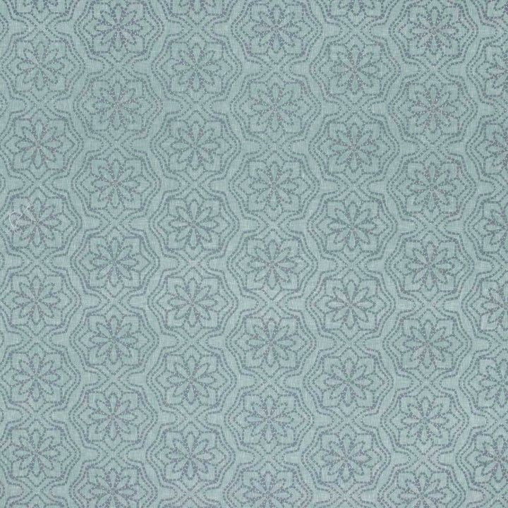 Seeing Stars Spa Blue by Carole Fabric Seamist 70% Polyester, 30% Cotton India N/A Horizontal: 13 and Vertical: 5625 52 - Fabric Carolina -