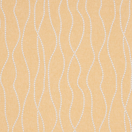 Hugs & Kisses Goldenrod by Carole Fabric Lemongrass 60% Polyester, 30% Cotton, 10% Linen India N/A 15 3/4" V, 17 3/8" H 50"  - Fabric Carolina -