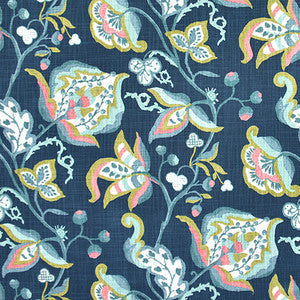 Hidden Path Indigo by Carole Fabric