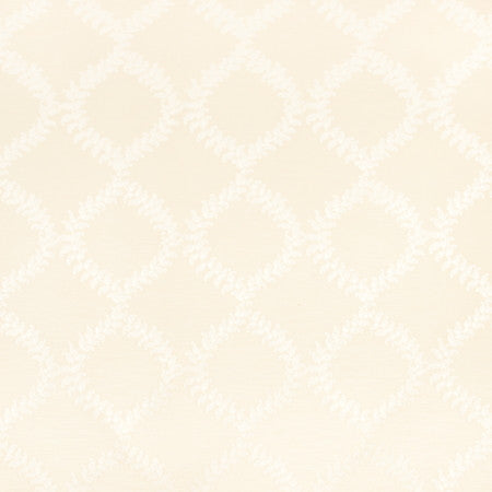 One Morning Parchment by Carole Fabric COCONUT CREAM 67% Polyester, 33% Cotton India Passes 30,000 Double Rubs Wyzenbeek Horizontal: 9" and Vertical: 9 1/2" 54" - Fabric Carolina -