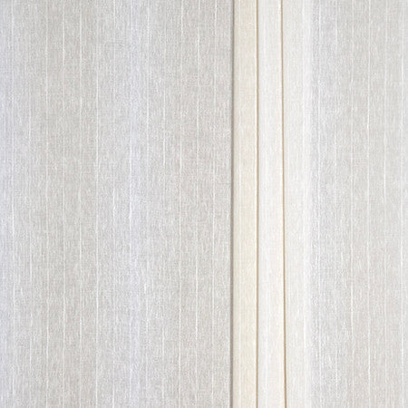 Follow The Light Ivory by Carole Fabric Sheer Impressions 69% Polyester, 31% Cotton N/A 3 1/8" V 118" - Fabric Carolina -