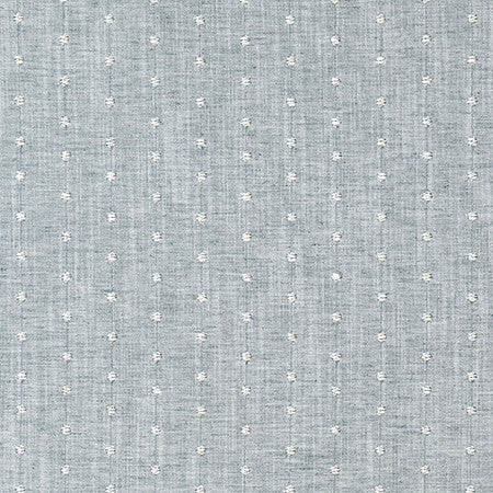 In Knots Baltic by Carole Designer Fabric English Garden Base: 82% Polyester, 11% Cotton, 7% Linen Embr: 78% Cotton, 22% Viscose 51,000 Wyzenbeek Double Rubs 1" V, 2 3/8" H 52*" - Swanky Fabrics -