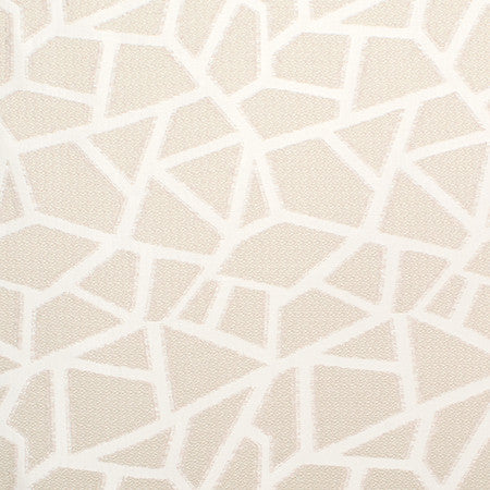 All Angles Bisque by Carole Fabric Radiance 100% Polyester Turkey  18" V, 10" H 58"  - Fabric Carolina -