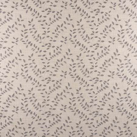 Reaching High Pearl Grey by Carole Fabric From The Heart 100% Polyester India 51,000 Wyzenbeek Double Rubs 9 1/2" V, 13" H 52"  - Fabric Carolina -