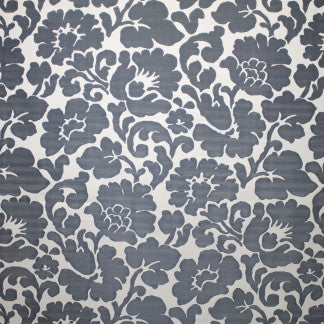 First Breath Indigo by Carole Fabric Royal Cardinal 100% Polyester India N/A Horizontal: 26 3/4" D and Vertical: 31 7/8" V 54" - Fabric Carolina -