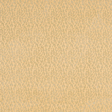 Snow Leopard Foam by Carole Fabric Jungle Safari 68% Rayon, 32% Polyester- Latex Backing China Passes 15,000 Double Rubs Wyzenbeek 4 1/4" V, 3 1/2" H 56"  - Fabric Carolina -