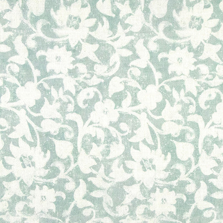 Gentle Rain Seaglass by Carole Fabric Making Waves 72% Polyester, 28% Cotton 21,000 Wyzenbeek Double Rubs 25 3/4" V, 11 1/4" H 55" - Fabric Carolina -