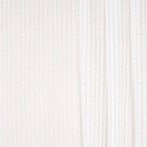 Pillar Run White by Carole Fabric