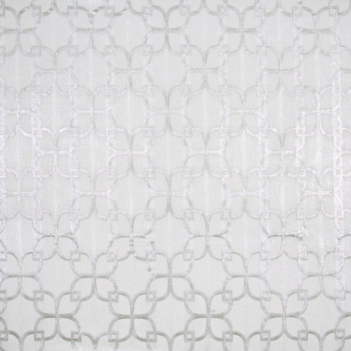Favorite Way Silver by Carole Designer Fabric For The Window 52% Cotton, 48% Polyester India Passes 15,000 Double Rubs Wyzenbeek Horizontal: 875 and Vertical: 925 51 - Swanky Fabrics -