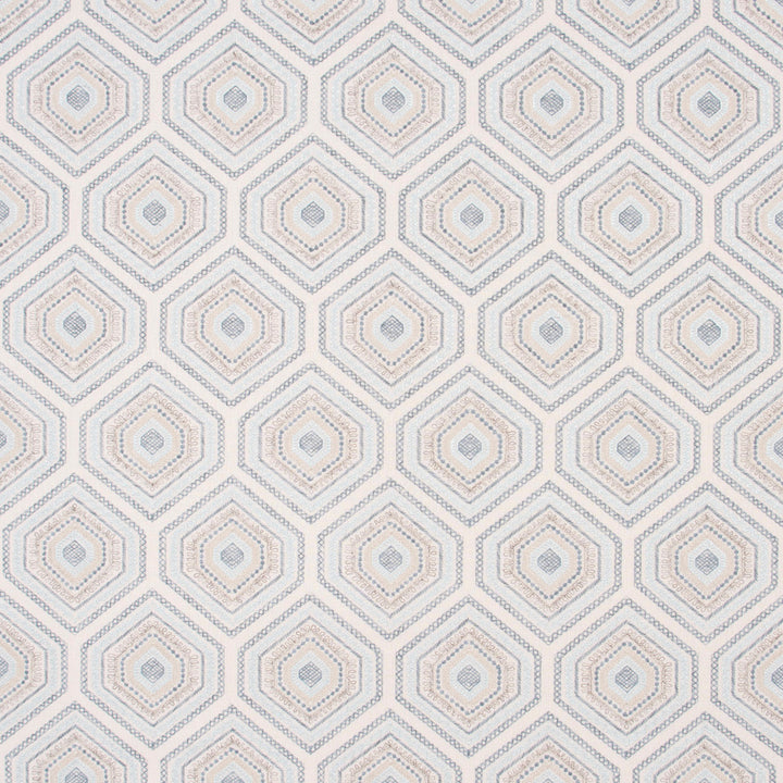 Overcome Island by Carole Fabric Spearmint 64% Polyester, 32% Cotton, 4% Linen India Passes 30,000 Double Rubs Wyzenbeek Horizontal: 6.25 and Vertical: 9.125 50.5 - Fabric Carolina -