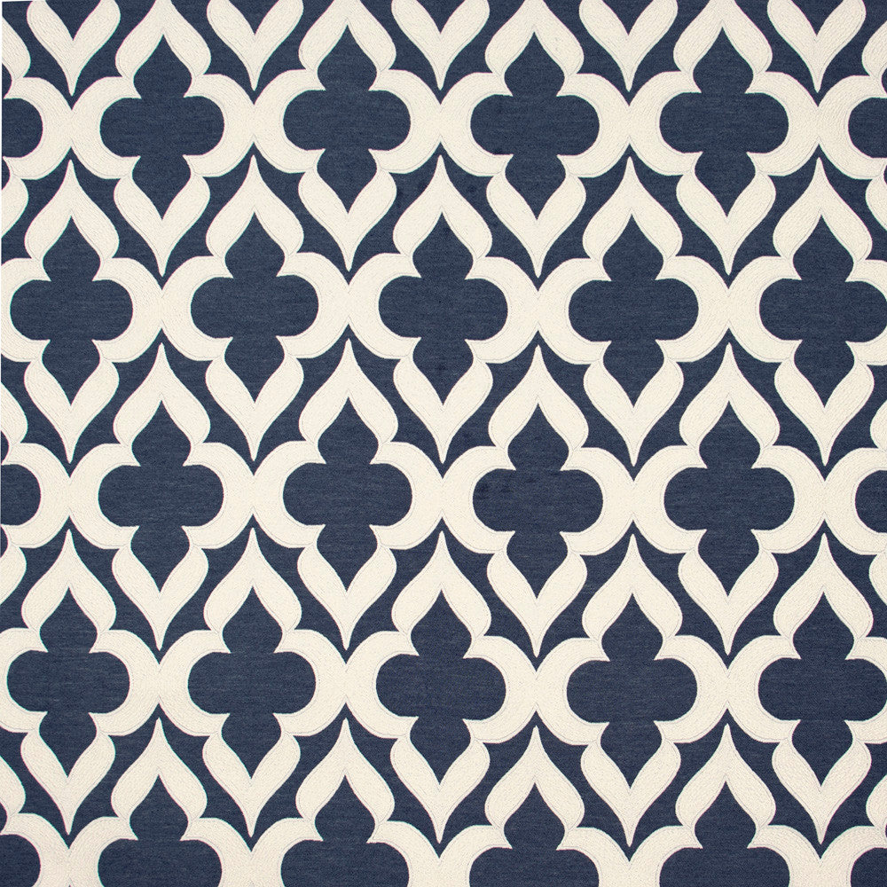 Dobbs Ferry Cobalt by Carole Fabric Blue Forest 62% Polyester, 31% Cotton Turkey N/A Horizontal: 7 and Vertical: 1375 58 - Fabric Carolina -
