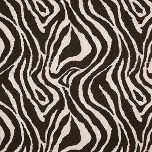 Zebra Ebony by Carole Fabric