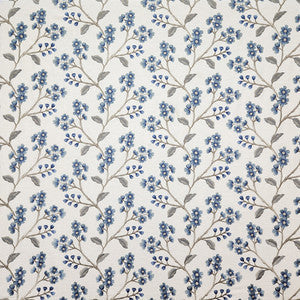 Flowering Trees Nautic by Carole Fabric