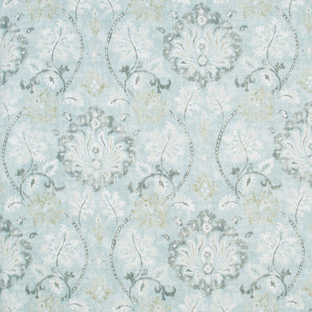 Best Location Mineral by Carole Fabric Spearmint 55% Linen, 45% Viscose- Soil Repellent S Korea Passes 12,000 Double Rubs Wyzenbeek Horizontal: 27" D and Vertical: 26" V 56" - Fabric Carolina -
