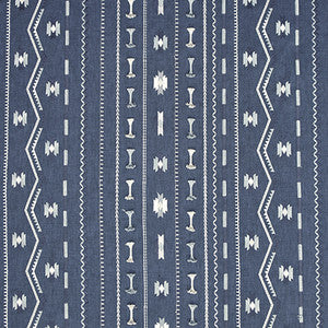 Put A Bow On It Indigo by Carole Fabric