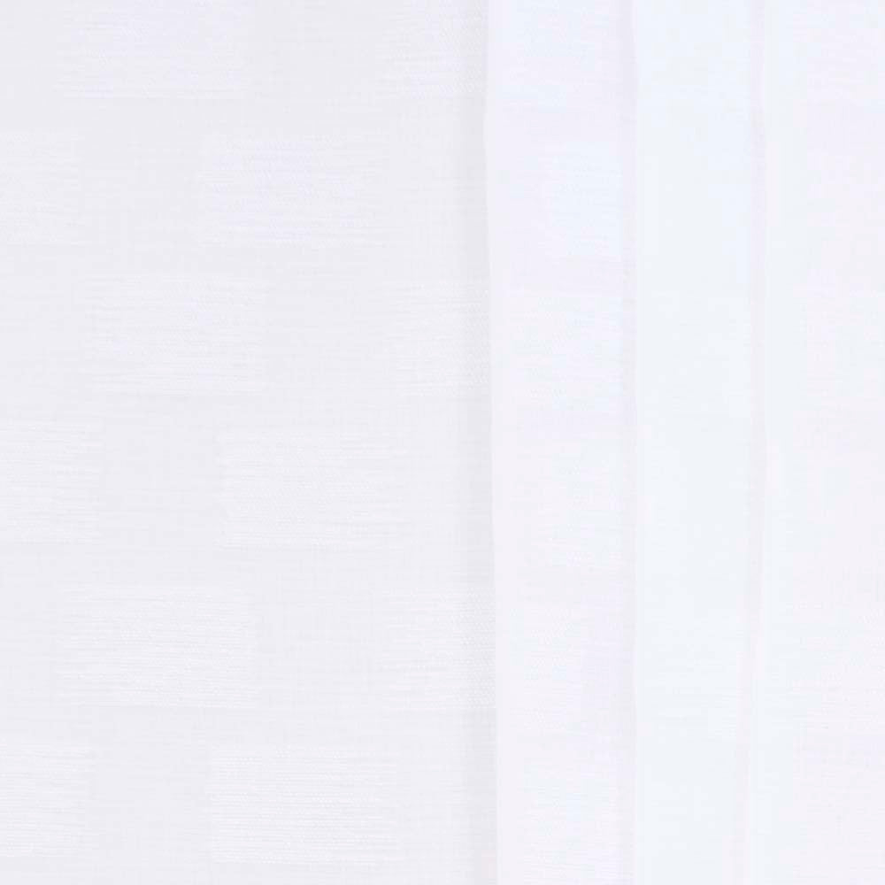 Through Clouds White by Carole Designer Fabric Sheer Intrigue 100% Polyester Turkey N/A Horizontal: 11 and Vertical: 11 59 - Swanky Fabrics -
