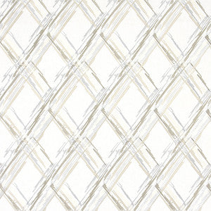Broken Diamonds Natural by Carole Fabric