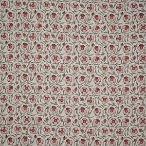 Playing Field Woodrose by Carole Fabric
