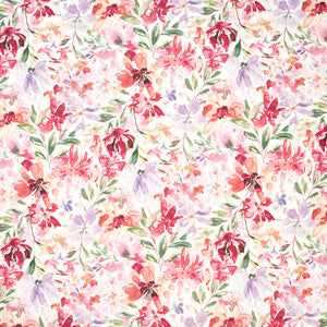 Romantic Intrigue Woodrose by Carole Fabric