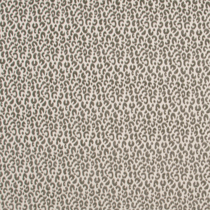 Snow Leopard Gunmetal by Carole Fabric Jungle Safari 68% Rayon, 32% Polyester- Latex Backing China Passes 15,000 Double Rubs Wyzenbeek Horizontal: 3.5 and Vertical: 4.25 56 - Fabric Carolina -