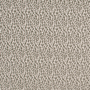 Snow Leopard Gunmetal by Carole Fabric