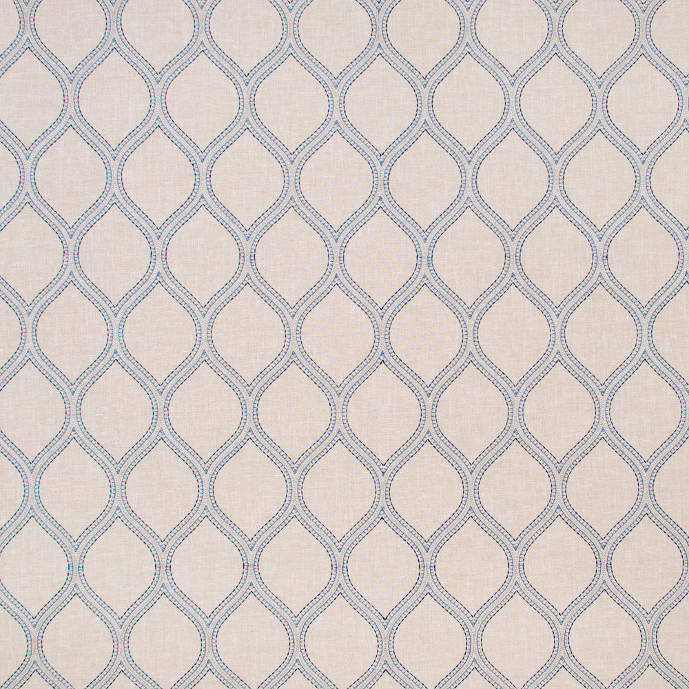 Hour Glass Royal by Carole Designer Fabric Blue Forest 70% Cotton, 25% Polyester, 5% Linen India Passes 50,000 Double Rubs Wyzenbeek Horizontal: 425 and Vertical: 75 52 - Swanky Fabrics -