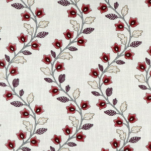 Abbots Field Plum by Carole Fabric