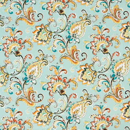 Animated Story Deco Blue by Carole Fabric BREATHTAKING 100% Cotton- Soil & Stain Repellent Turkey Passes 15,000 Double Rubs Wyzenbeek </p><p>Repeat: 25" V, 27" H 54" - Fabric Carolina -