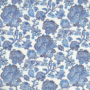 Know The Plot Porcelain Blue by Carole Fabric