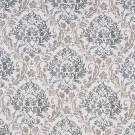 Porchester Charcoal by Carole Fabric Ash Oak 100% Polyester India 30,000 Wyzenbeek Double Rubs 13 1/2" V, 13 1/2" H HD 54"  - Fabric Carolina -
