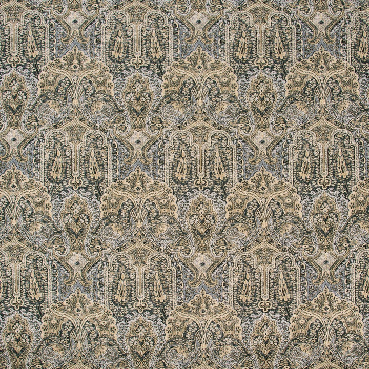 Ground Control Calico by Carole Fabric Onyx & Ivory 89% Cotton, 11% Rayon- Soil & Stain Repellent Finished In USA Passes 15,000 Double Rubs Wyzenbeek Horizontal: 675 and Vertical: 27 54 - Fabric Carolina -