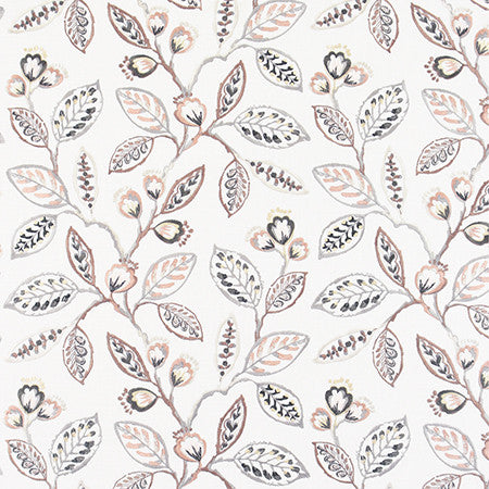 One Voice Dusty Rose by Carole Fabric Harvest 69% Cotton, 31% Polyester India N/A 18 7/8" V, 17" H 51"  - Fabric Carolina -