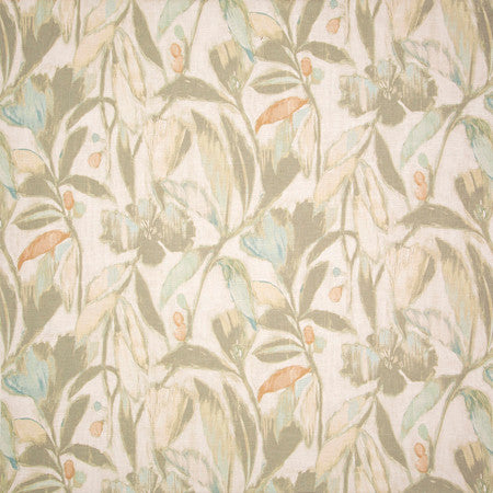 For The Win Seafoam by Carole Fabric Misty Glen 55% Linen, 45% Viscose UK  25 1/8" V, 27" H HD 54""  - Fabric Carolina -
