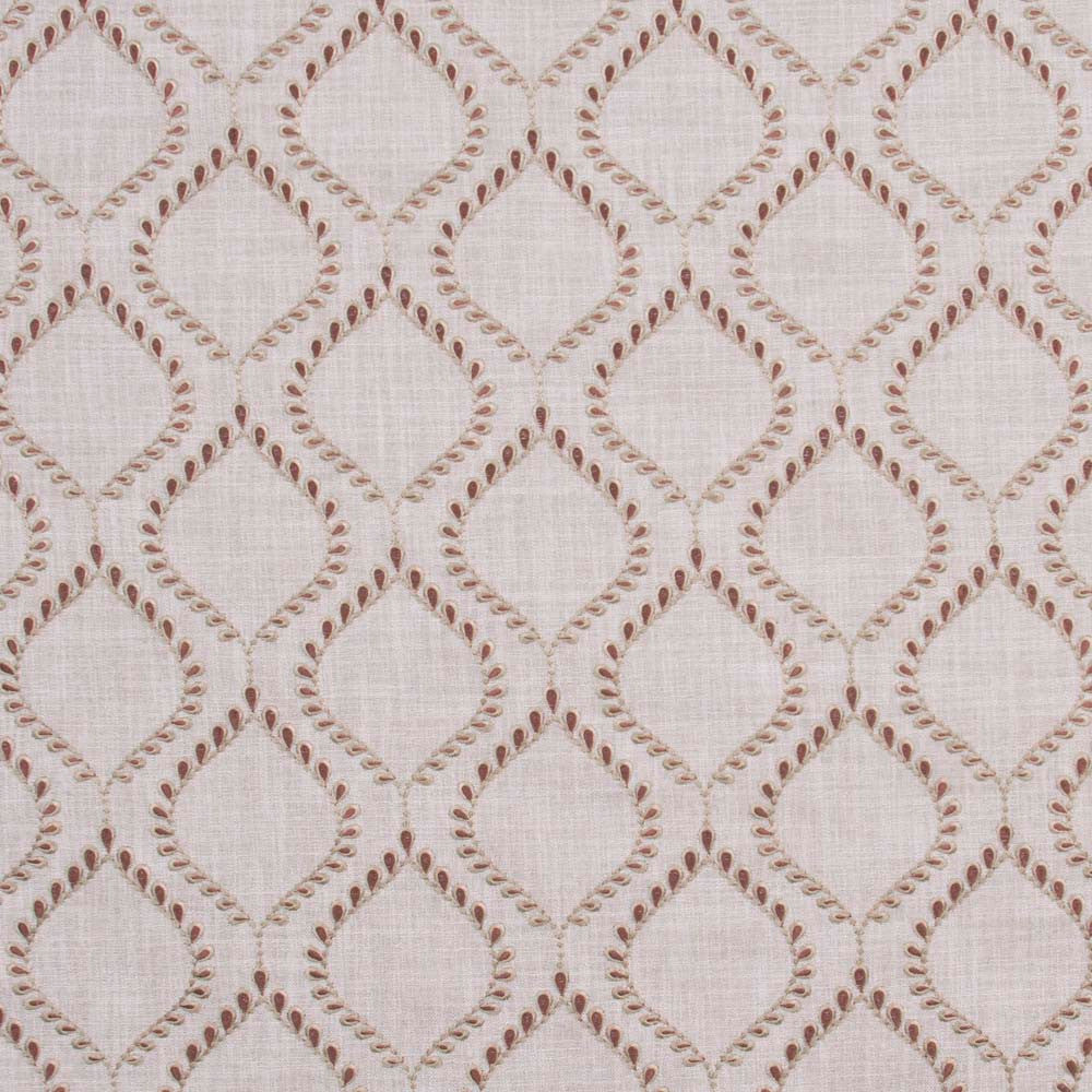 Crown Jewel Harvest by Carole Fabric Red Sea 100% Polyester India 30,000 Wyzenbeek Double Rubs Horizontal: 6.5 and Vertical: 6 52 - Fabric Carolina -