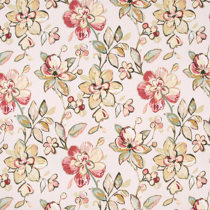 Hadley Park Rose Powder by Carole Fabric Breathtaking 100% Cotton- Soil & Stain Repellent India Passes 25,000 Double Rubs Wyzenbeek Horizontal: 27 and Vertical: 27 54 - Fabric Carolina -