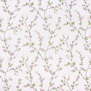 Budding Vine Lilac by Carole Fabric