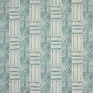 Cedar Falls Island Blue by Carole Fabric Waterfront 100% Cotton Duck Turkmenistan Passes 30,000 Double Rubs Wyzenbeek Horizontal: 18" D and Vertical: 13 1/4" 54" - Fabric Carolina -
