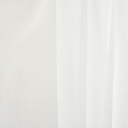 Gulf Coast Winter White by Carole Designer Fabric Sheer Clarity,Sheer Clarity II,Sheer Basics III 100% Polyester Turkey None 130" - Swanky Fabrics -