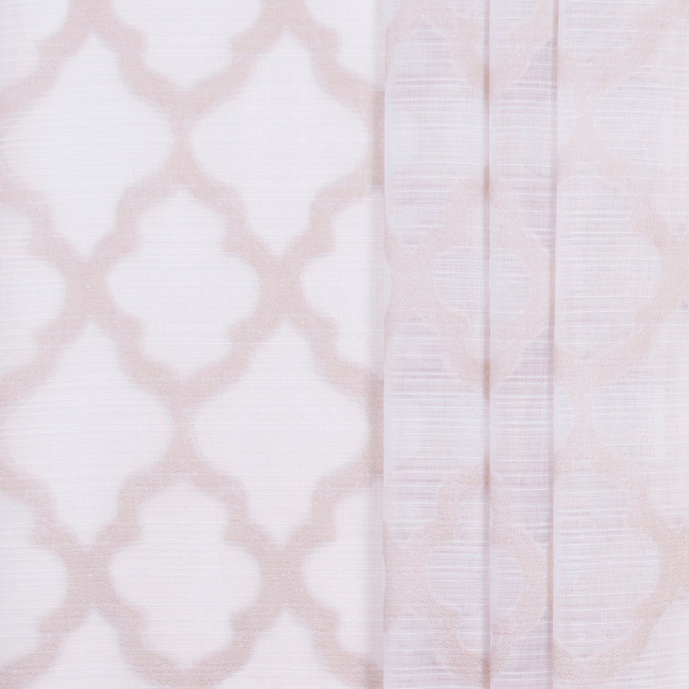 Framed Out Beige by Carole Fabric Sheer Marvel 100% Polyester TURKEY N/A Horizontal: 5125 and Vertical: 7625 118 - Fabric Carolina -