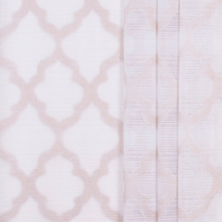 Framed Out Beige by Carole Fabric Sheer Marvel 100% Polyester TURKEY N/A Horizontal: 5125 and Vertical: 7625 118 - Fabric Carolina -